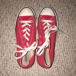 Red Converse Chuck Taylor All Star Sneakers